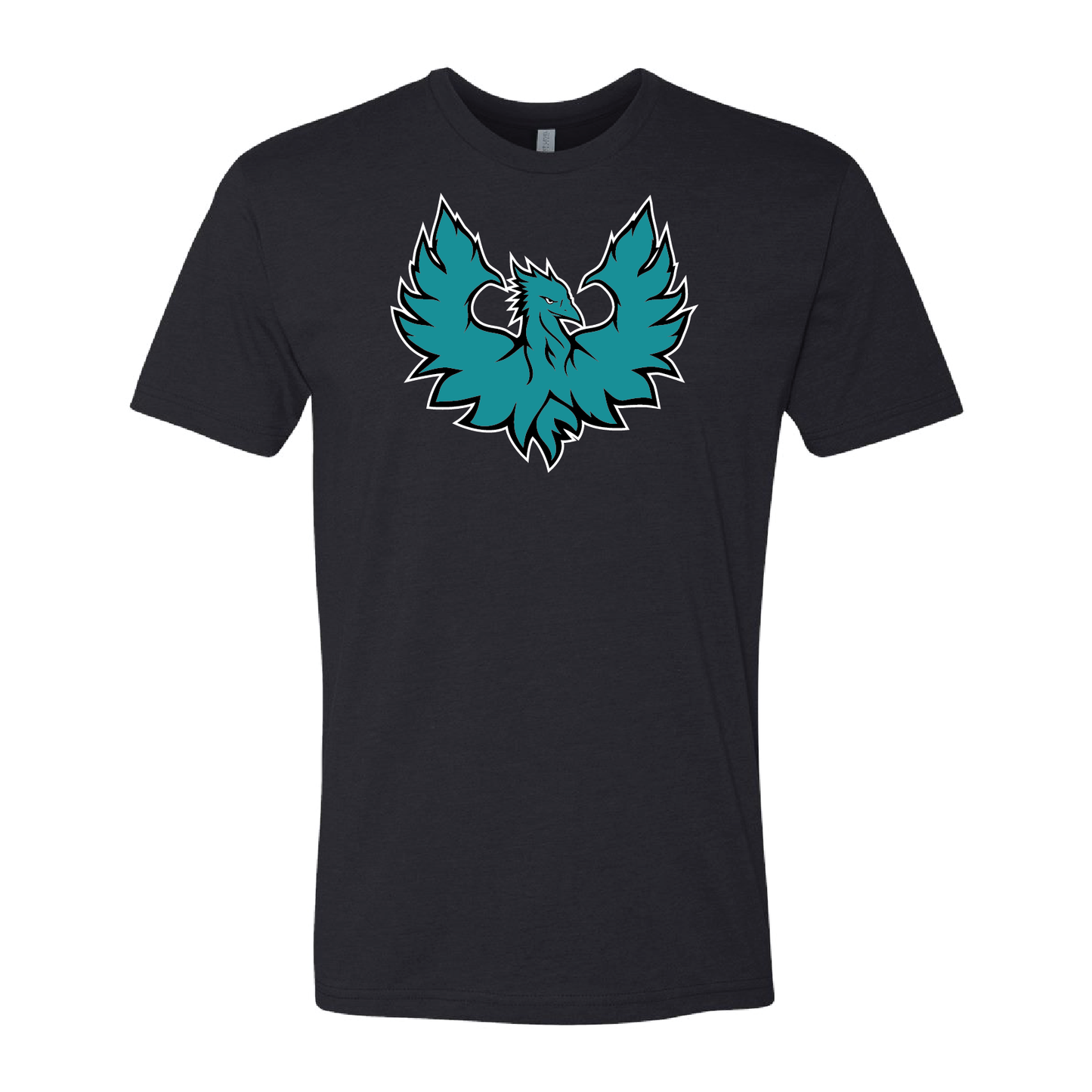Teal Phoenix Logo - Mens | Womens | Youth CVC T-Shirt