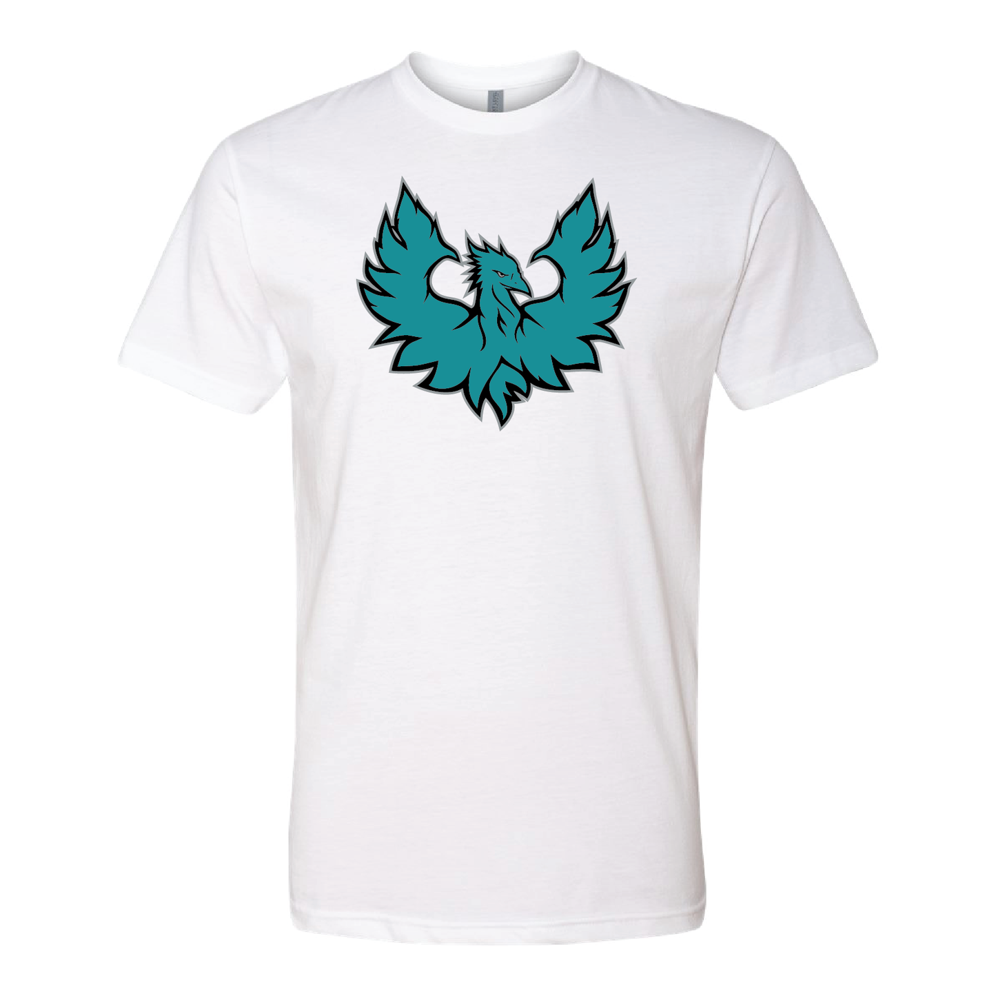 Teal Phoenix Logo - Mens | Womens | Youth CVC T-Shirt