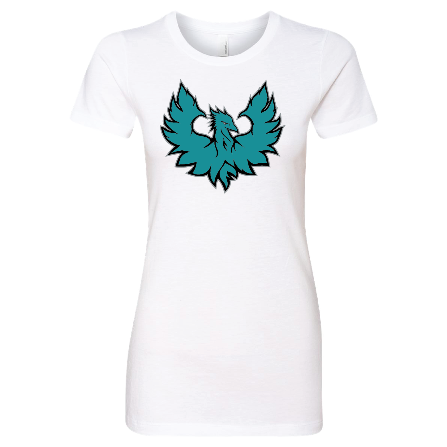 Teal Phoenix Logo - Mens | Womens | Youth CVC T-Shirt