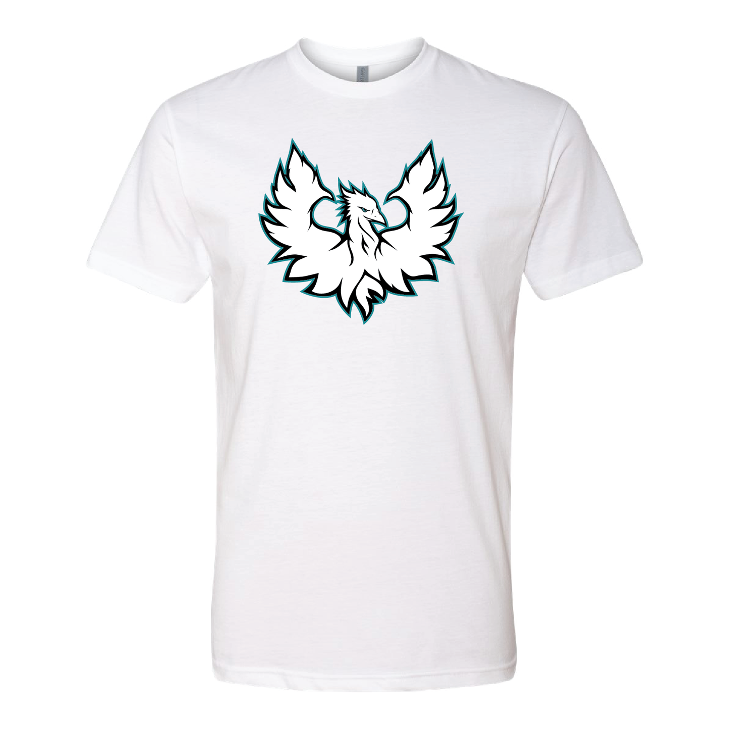 White Phoenix Logo - Mens | Womens | Youth CVC T-Shirt
