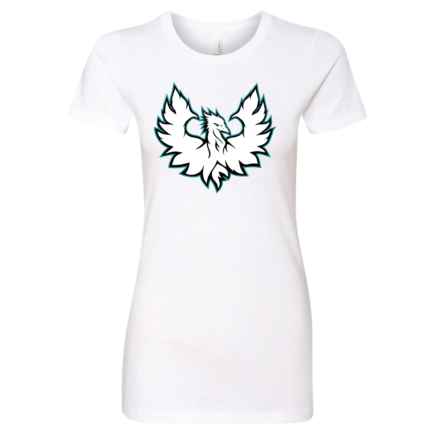 White Phoenix Logo - Mens | Womens | Youth CVC T-Shirt