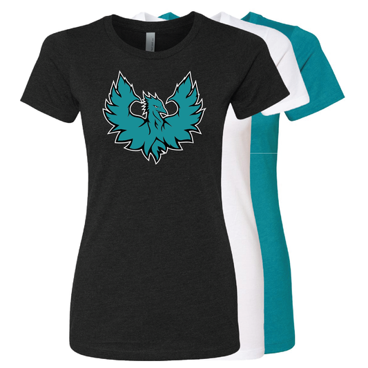 Teal Phoenix Logo - Mens | Womens | Youth CVC T-Shirt