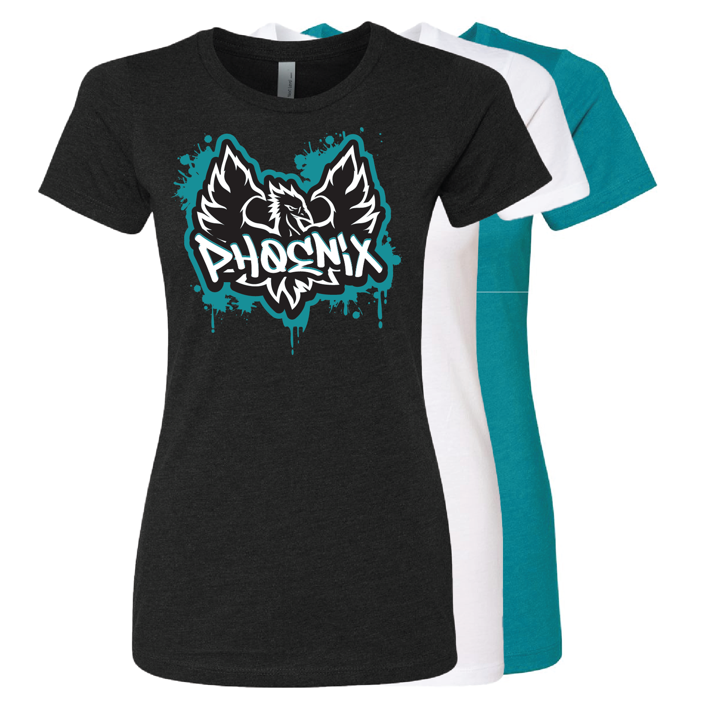 Graffit Phoenix - Mens | Womens | Youth CVC T-Shirt