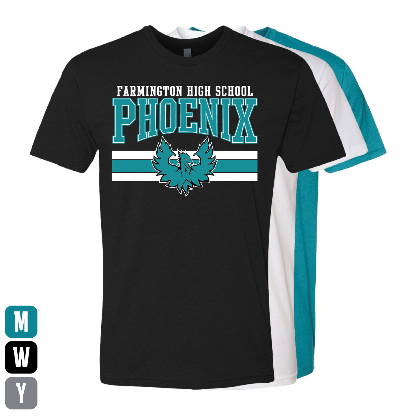 Farmington High School Phoenix - Mens | Womens | Youth CVC T-Shirt