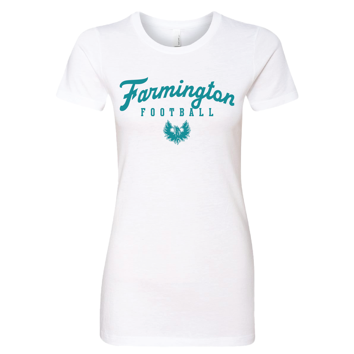 Farmington Script Football - Mens | Womens | Youth CVC T-Shirt
