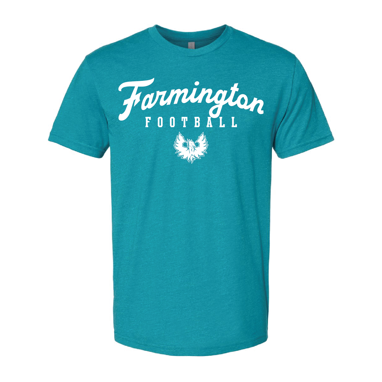 Farmington Script Football - Mens | Womens | Youth CVC T-Shirt