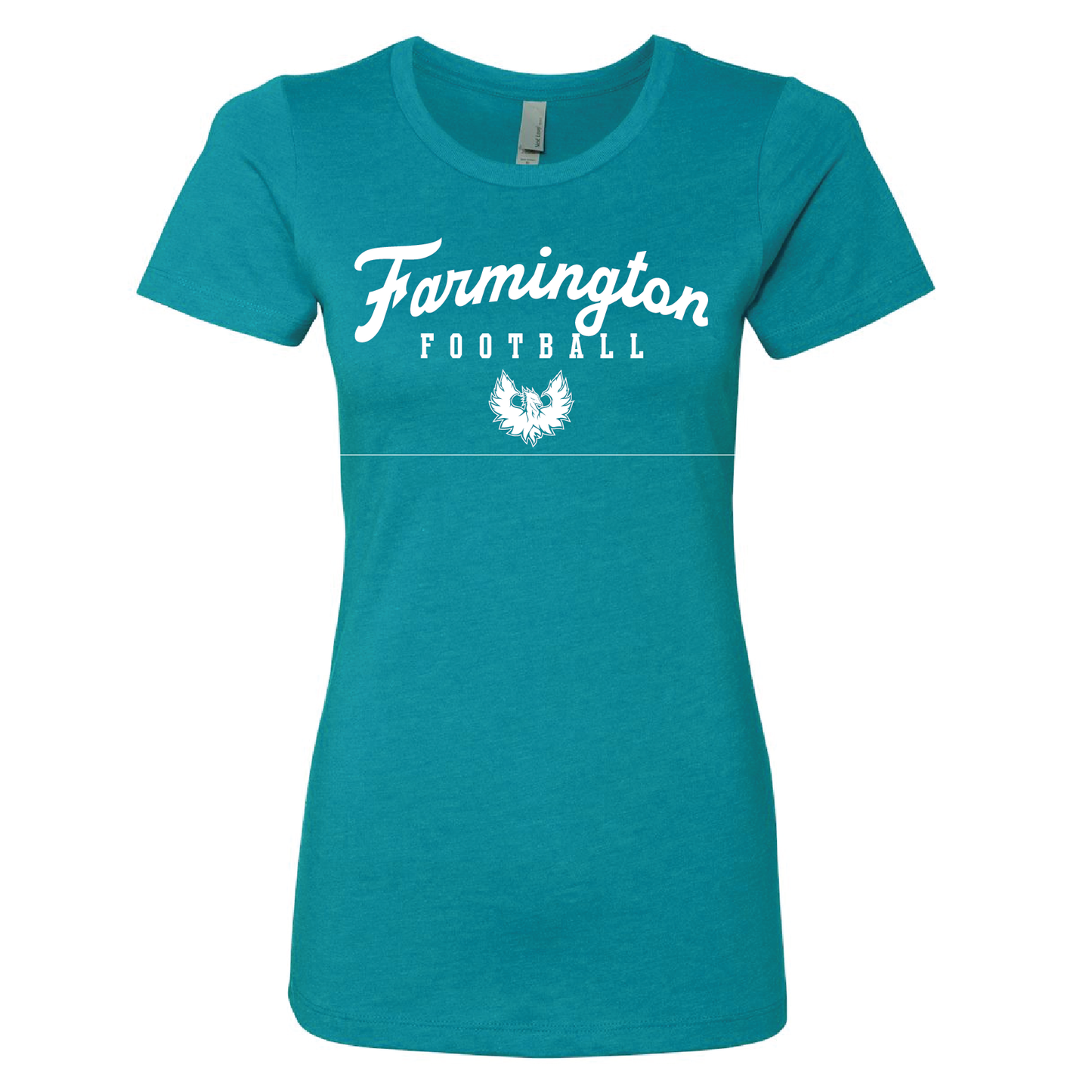 Farmington Script Football - Mens | Womens | Youth CVC T-Shirt