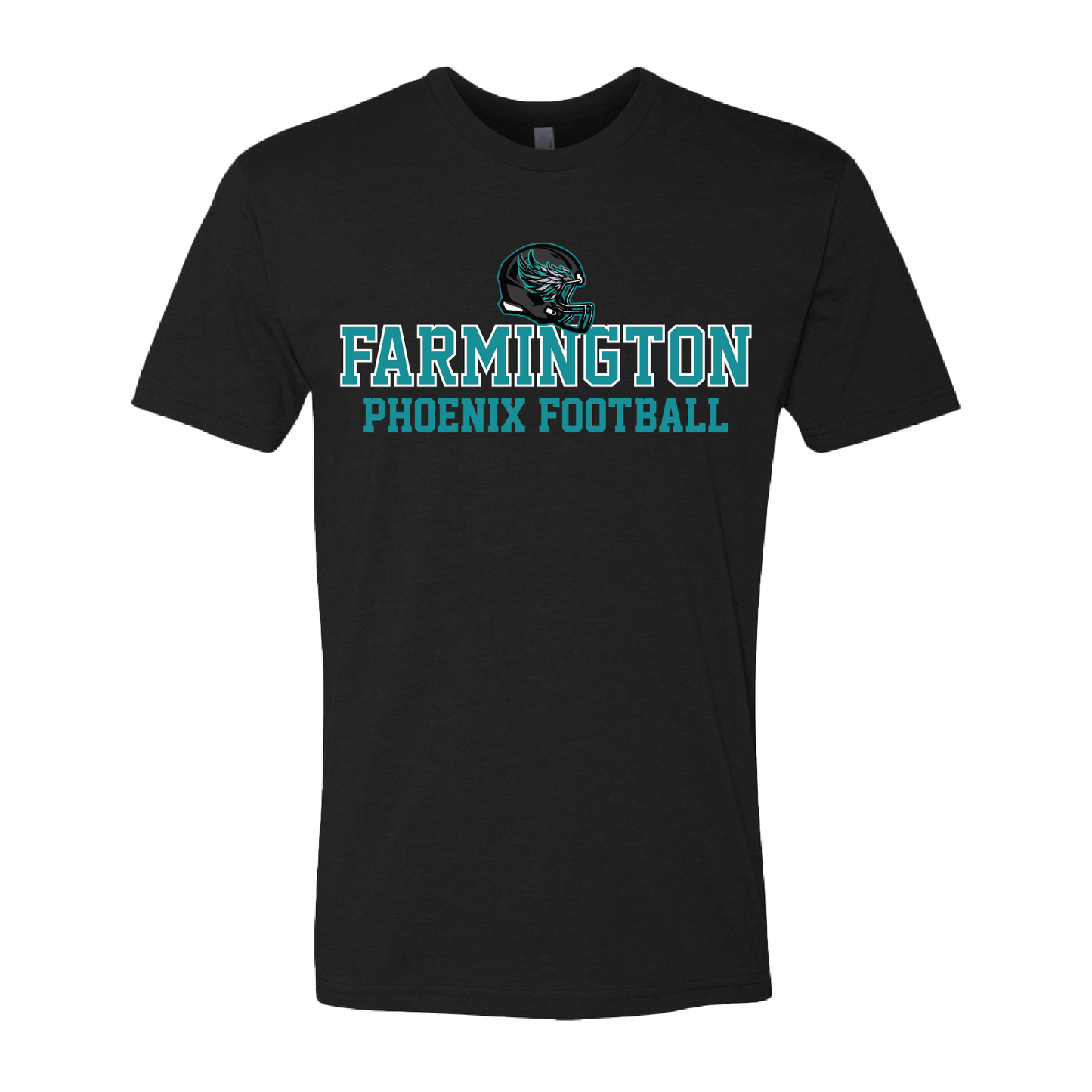 Farmington Phoenix Football Helmet - Mens | Womens | Youth CVC T-Shirt