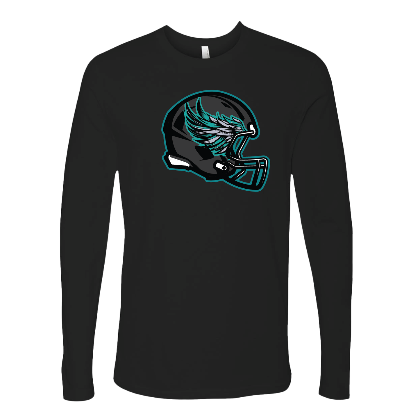 Wings Helmet - Mens | Womens | Youth Long Sleeve T-Shirt