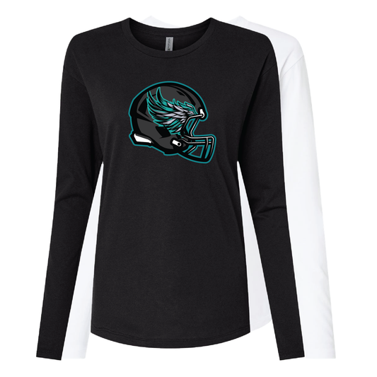 Wings Helmet - Mens | Womens | Youth Long Sleeve T-Shirt