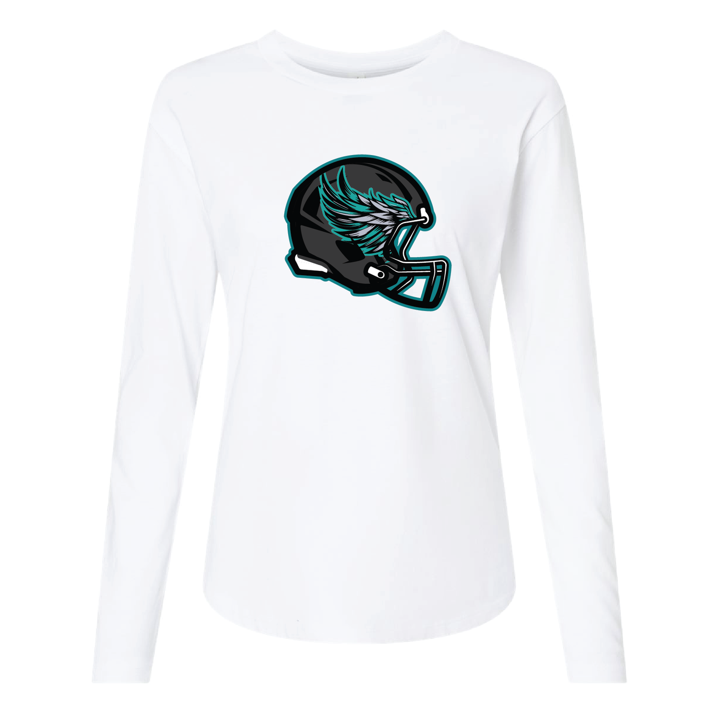 Wings Helmet - Mens | Womens | Youth Long Sleeve T-Shirt