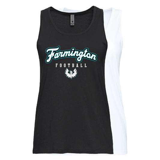 Farmington Football Script W/Phoenix Logo - Mens | Womens | Youth Tank Top