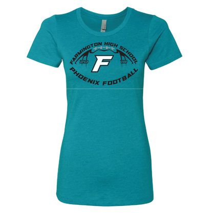 Farmington High School Phoenix Football W/F - Mens | Womens | Youth CVC T-Shirt