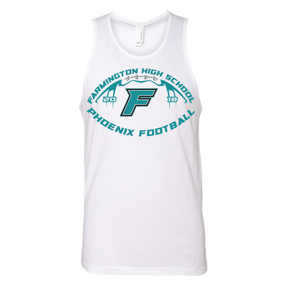 Farmington High School Phoenix Football W/F - Mens | Womens | Youth Tank Top