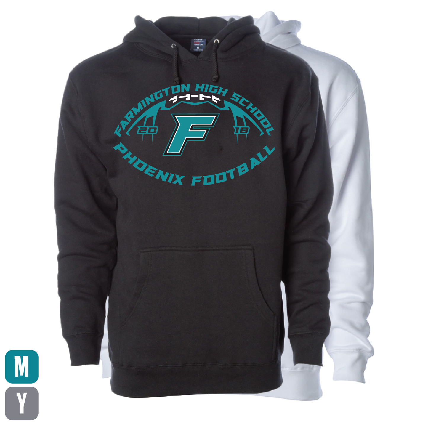 Farmington High School Phoenix Football W/F - Adult | Youth Hoodie