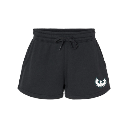 White Phoenix Logo - Mens  | Womens | Youth Fleece Shorts
