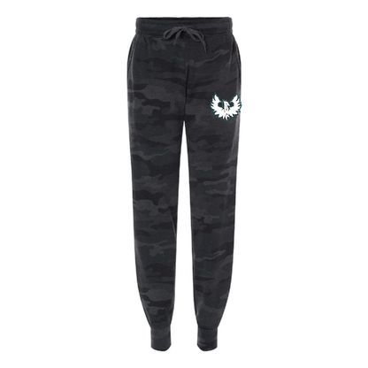 White Phoenix Logo - Mens  | Womens | Youth Fleece Joggers