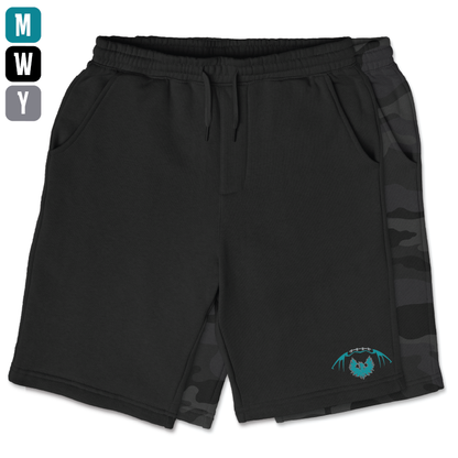 Football W/Teal Phoenix Logo - Mens  | Womens | Youth Fleece Shorts