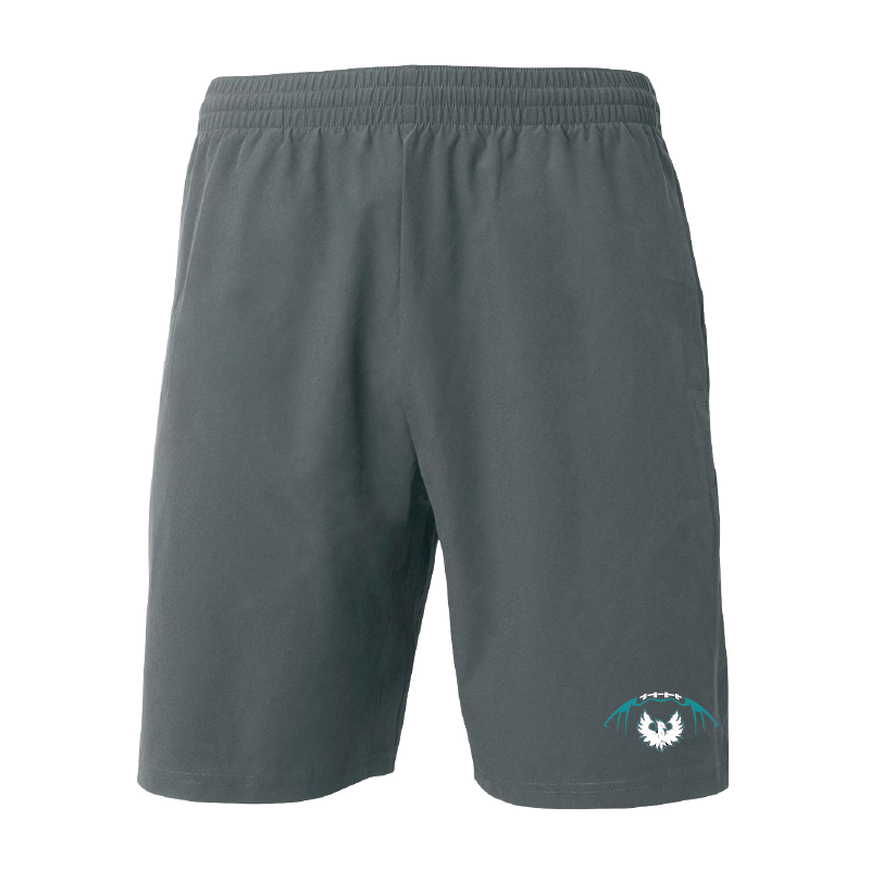 Football W/White Phoenix Logo - Mens Woven Pocketed Short