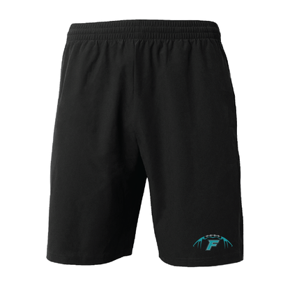 Football W/F Logo  - Mens Woven Pocketed Short