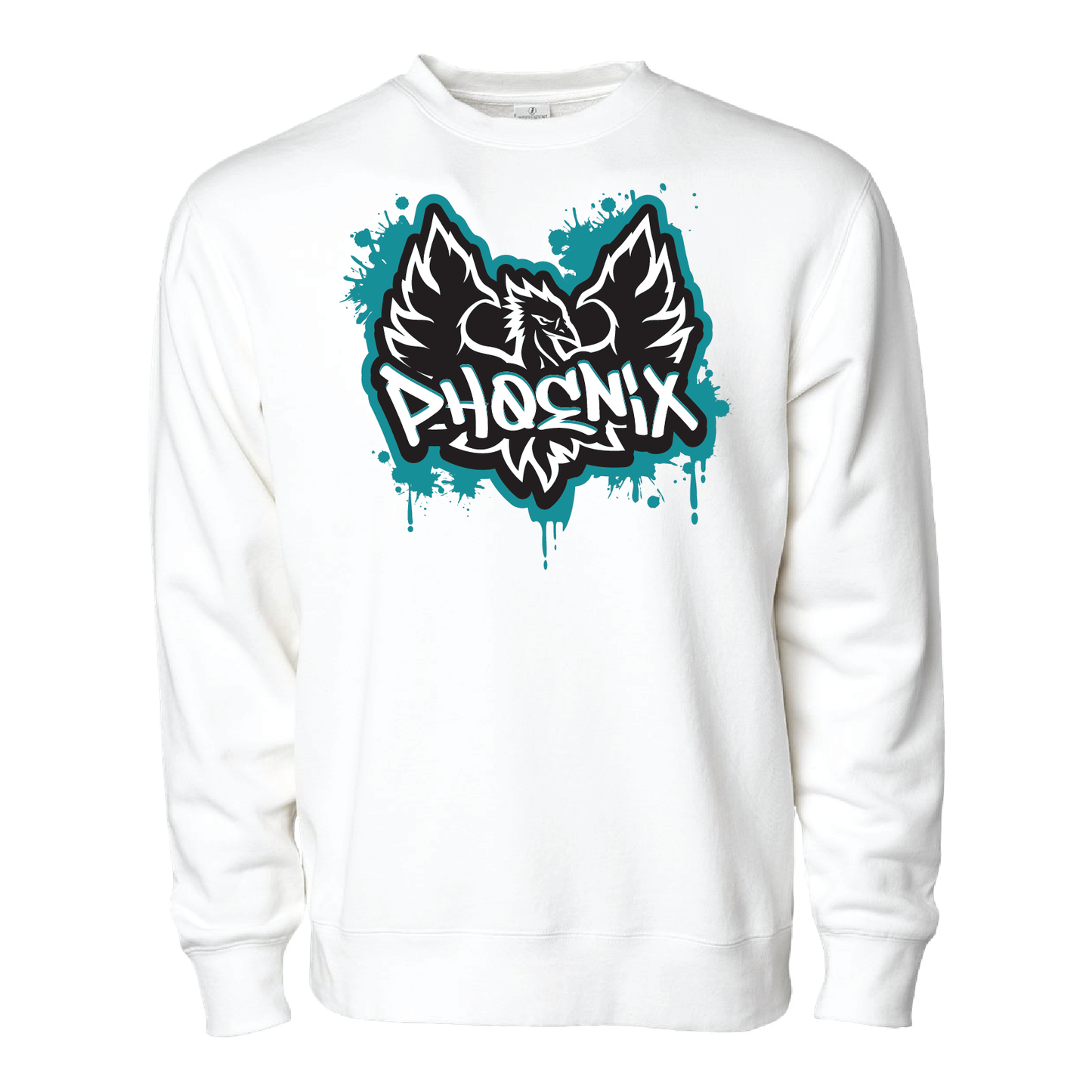Graffit Phoenix - Adult Crewneck Sweatshirt