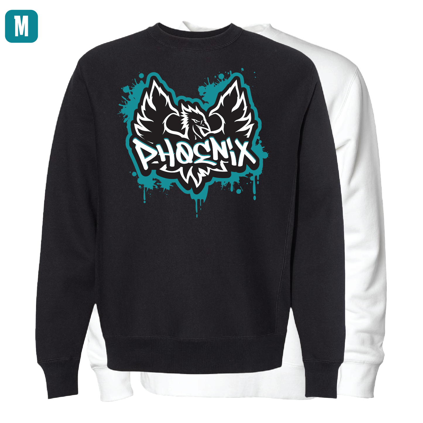 Graffit Phoenix - Adult Crewneck Sweatshirt