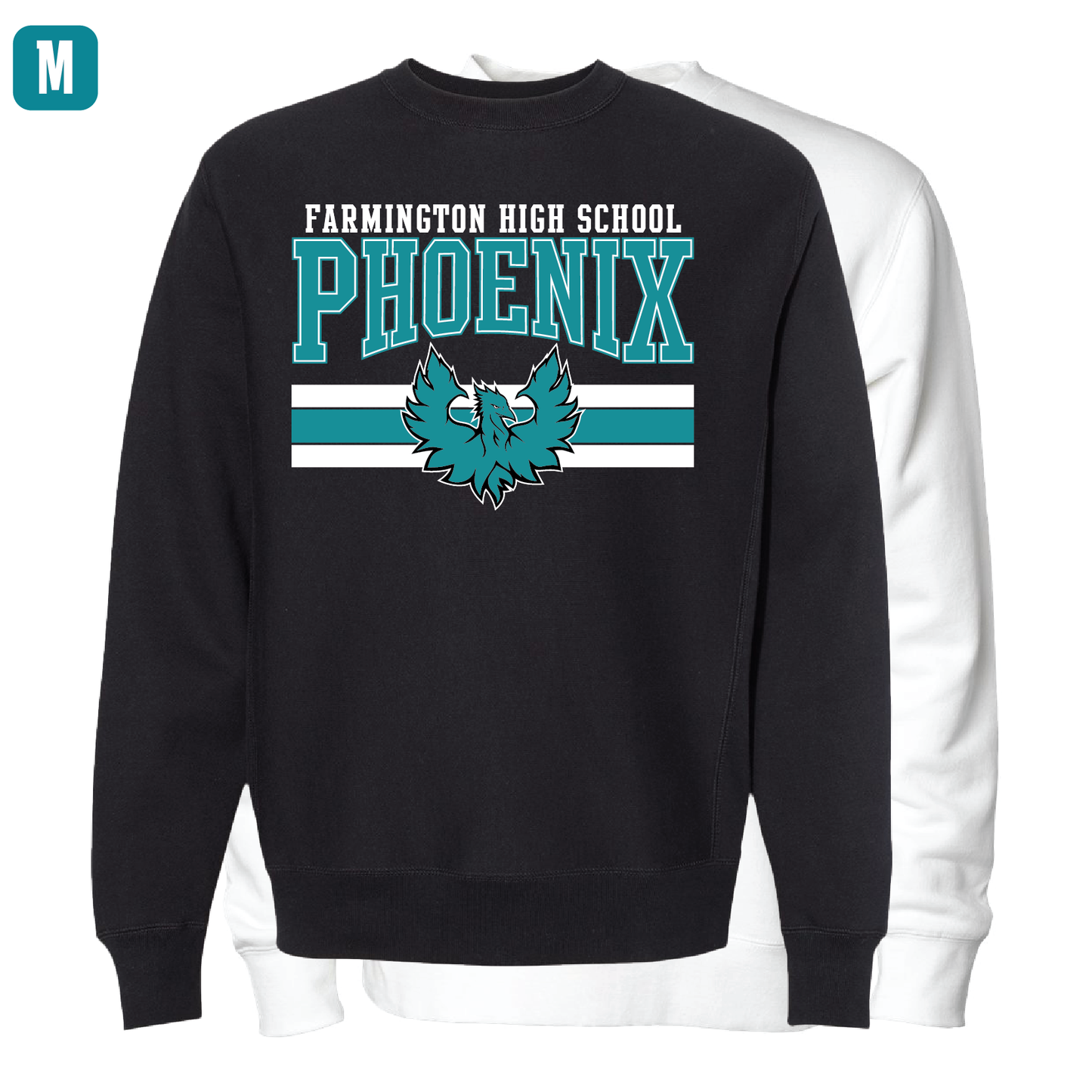 Farmington High School Phoenix - Adult Crewneck Sweatshirt