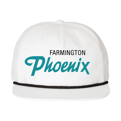 Farmington Phoenix - 5 Panel High Profile Relaxed Cotton Blend Rope Hat
