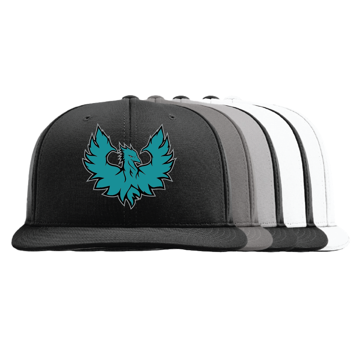 Teal Phoenix Logo - Performance Hat