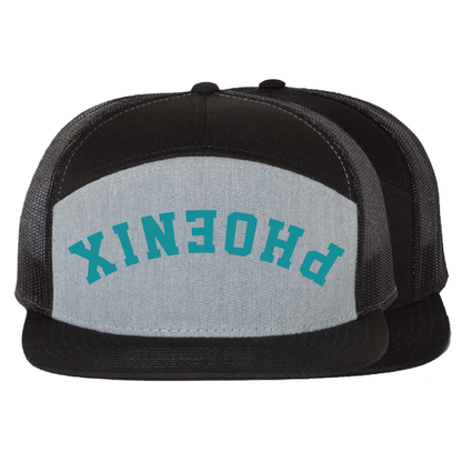 Upside Down - 7 Panel Trucker