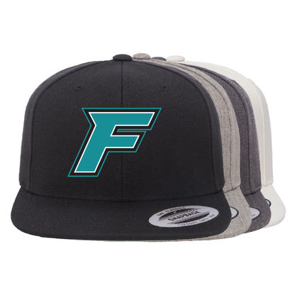 F Logo - Flat Bill Snapback