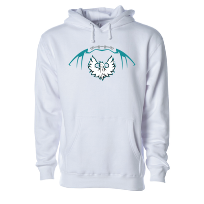 Football W/White Phoenix Logo - Adult | Youth Hoodie