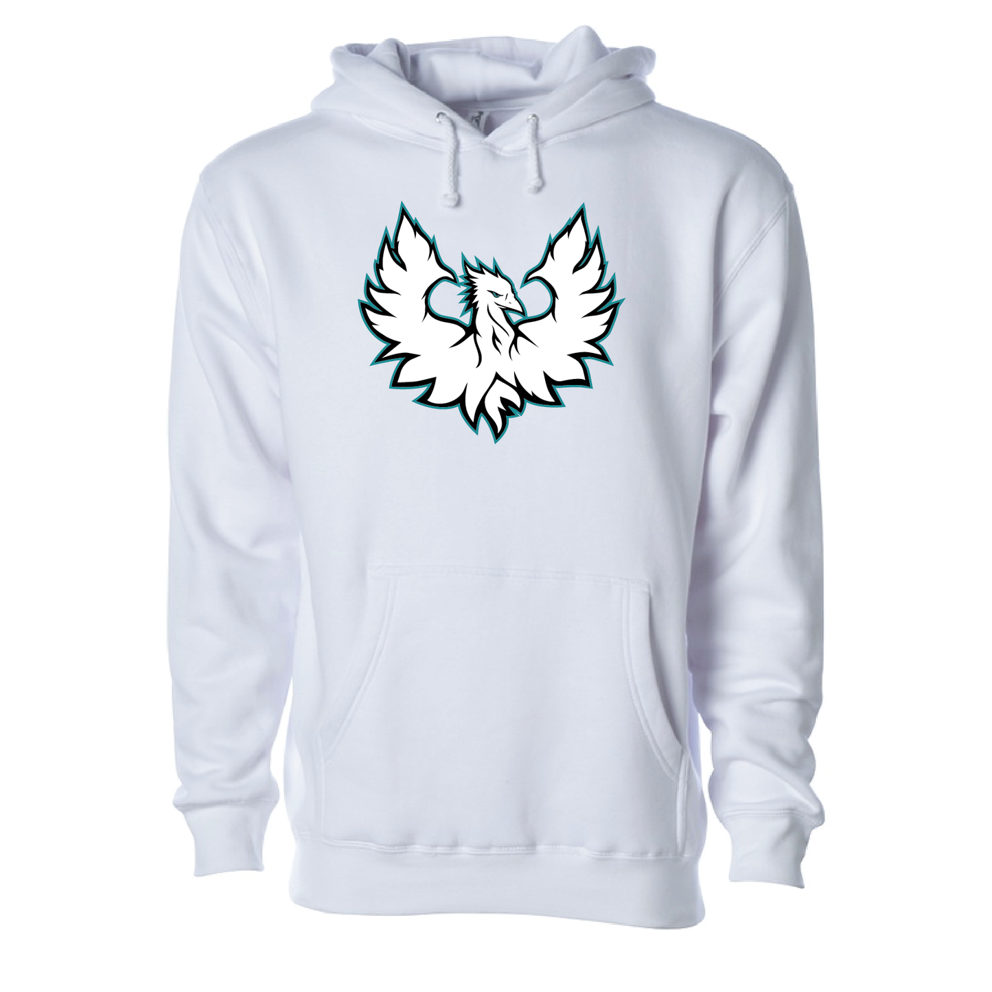 White Phoenix Logo - Adult | Youth Hoodie