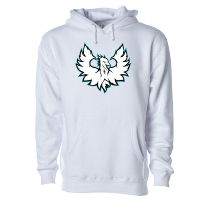 White Phoenix Logo - Adult | Youth Hoodie