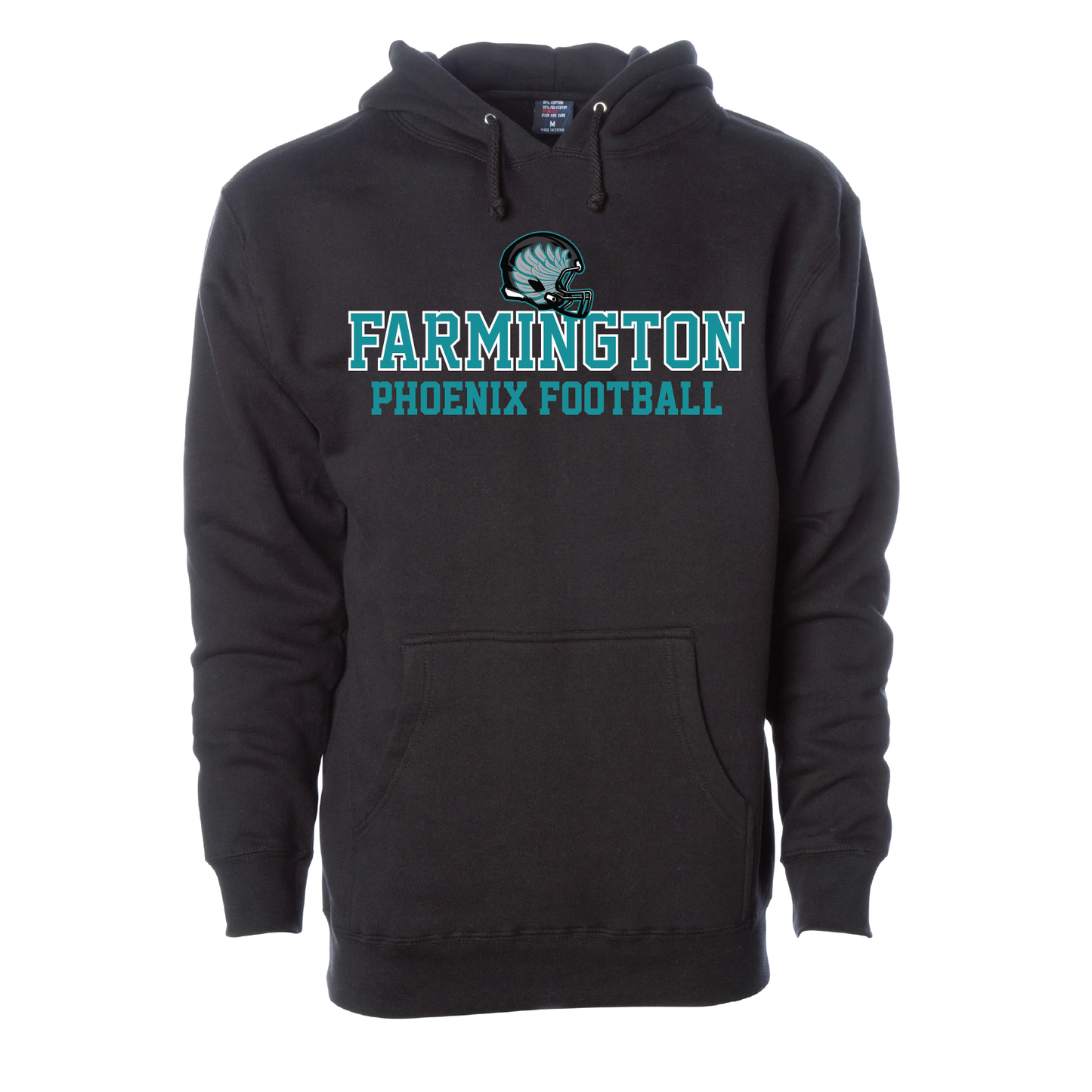 Farmington Phoenix Football Helmet  - Adult | Youth Hoodie