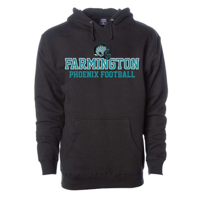 Farmington Phoenix Football Helmet  - Adult | Youth Hoodie