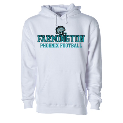 Farmington Phoenix Football Helmet  - Adult | Youth Hoodie