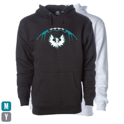 Football W/White Phoenix Logo - Adult | Youth Hoodie
