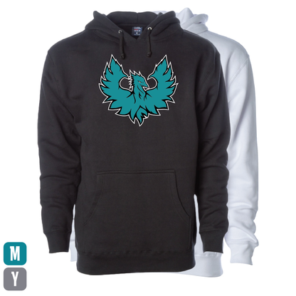 Teal Phoenix Logo - Adult | Youth Hoodie