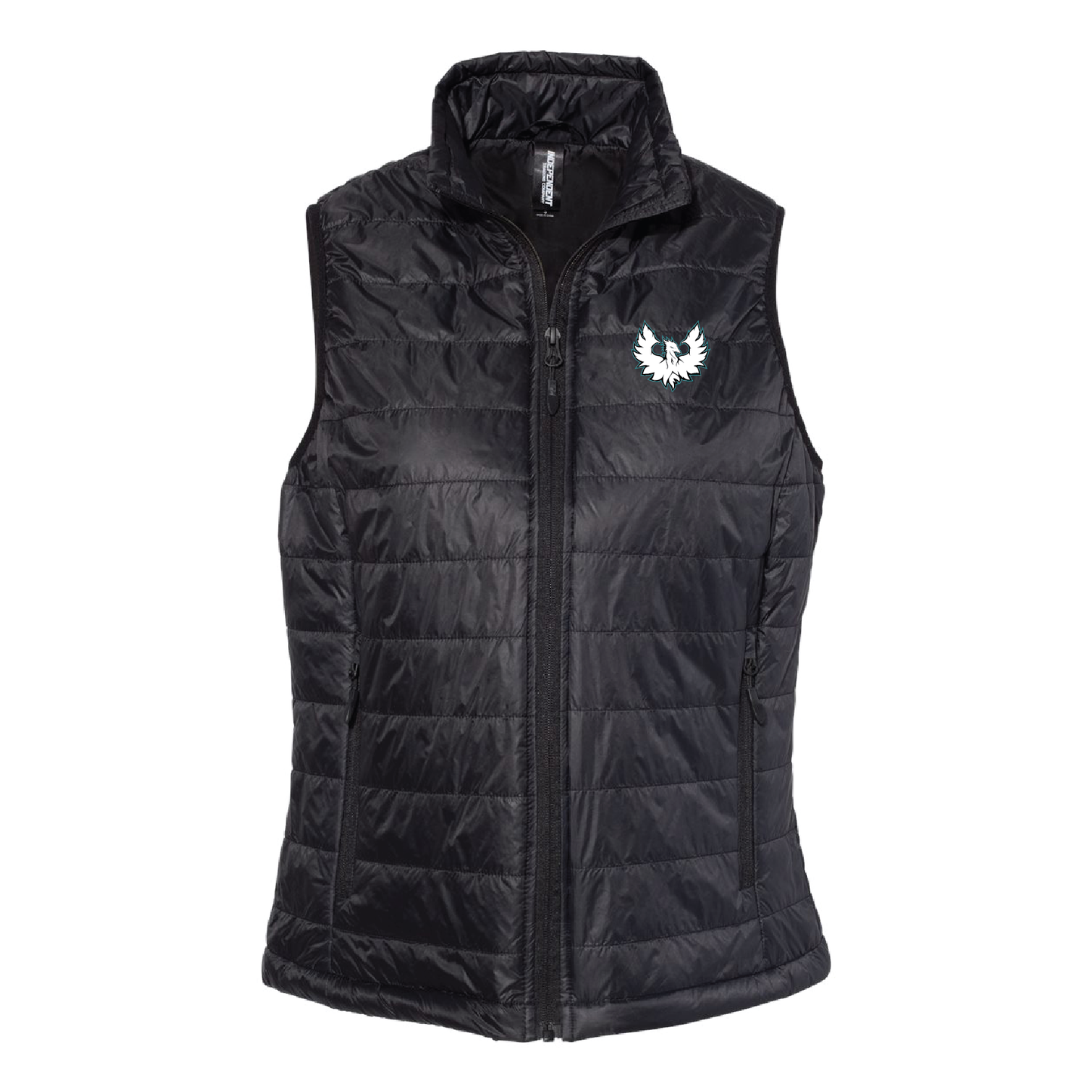 White Phoenix Logo - Mens | Womens Puffer Vest