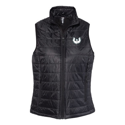 White Phoenix Logo - Mens | Womens Puffer Vest