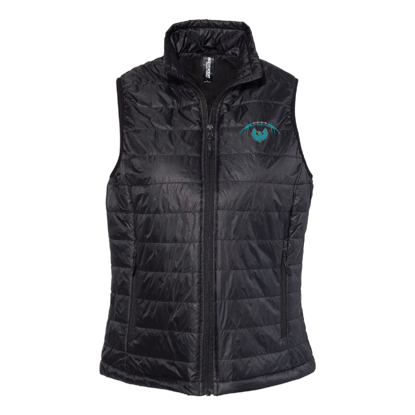 Football W/Teal Phoenix Logo - Mens | Womens Puffer Vest
