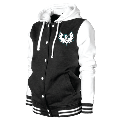 White Phoenix Logo - Mens | Womens | Youth Varsity Jacket