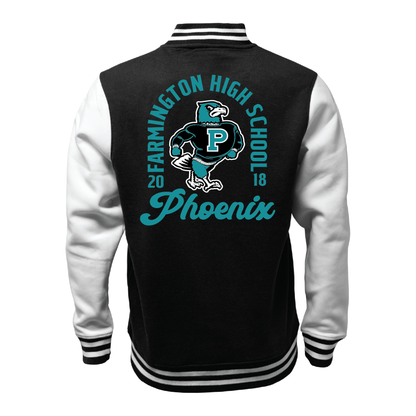 Phoenix Script - Mens | Womens | Youth Varsity Jacket