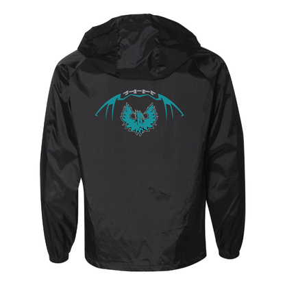 Teal Phoenix Logo - Mens Hooded Coach's Jacket