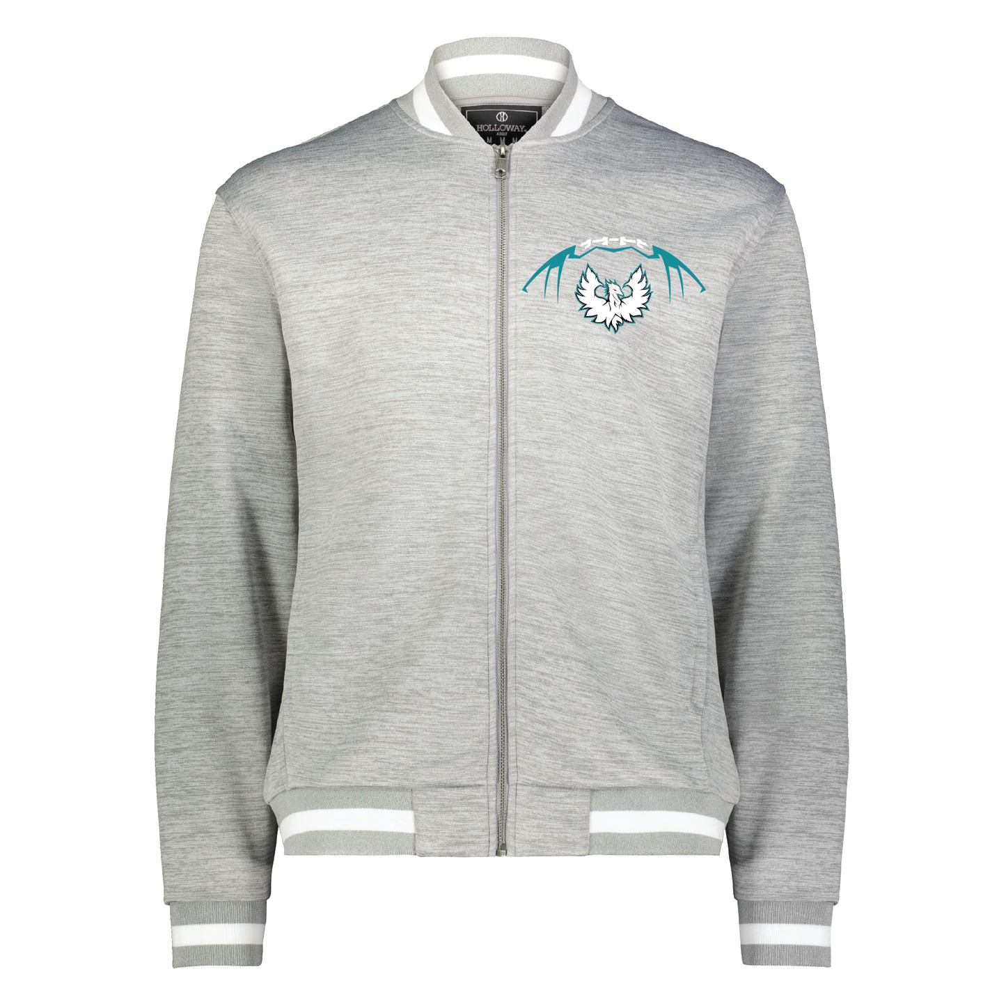 Football W/White Phoenix Logo - Mens | Womens | Youth Full Zip Jacket