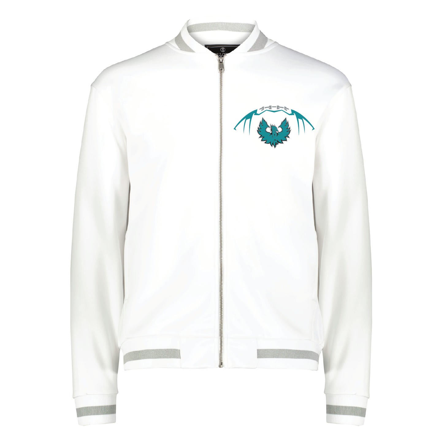 Football W/Teal Phoenix Logo - Mens | Womens | Youth Full Zip Jacket
