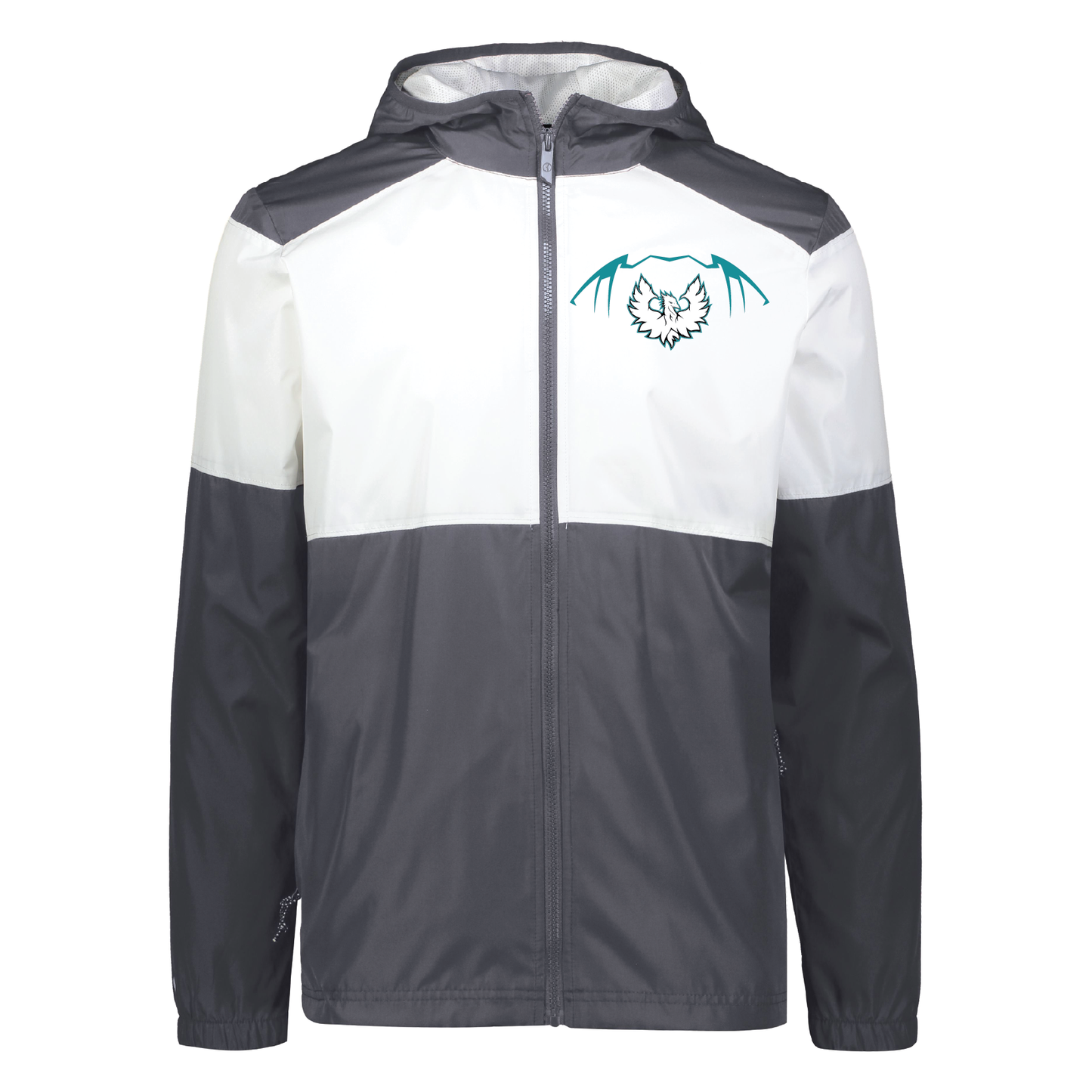 Football W/White Phoenix Logo - Mens | Womens | Youth SeriesX Hooded Jacket