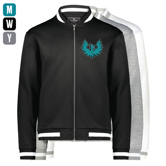Teal Phoenix Logo - Mens | Womens | Youth Full Zip Jacket