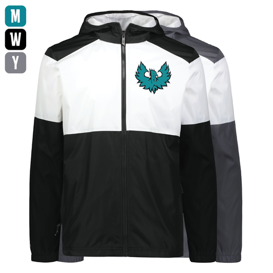 Teal Phoenix Logo - Mens | Womens | Youth SeriesX Hooded Jacket